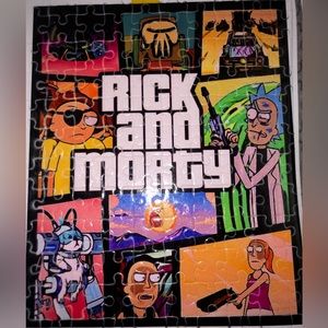 Rick & Morty Puzzle GTA Theme